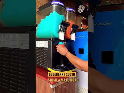 Tried #Blueberry #Slush in #Shimla