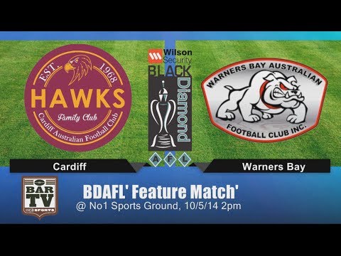 BDAFL Round 5 'Feature Match' Cardiff v Warners bay