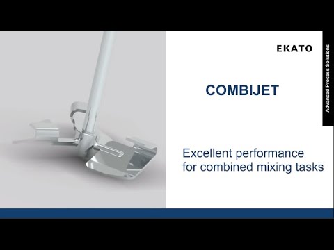 EKATO COMBIJET - Impeller for high gas dispersion with axial flow