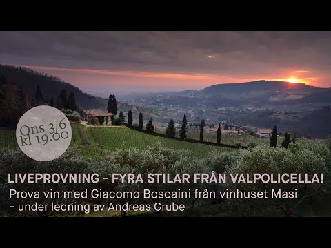 Vinprovning med Wine Table: Fyra stilar från Valpolicella