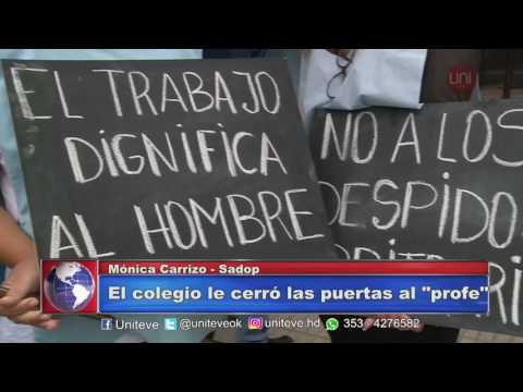 Suspenden a docente en un colegio