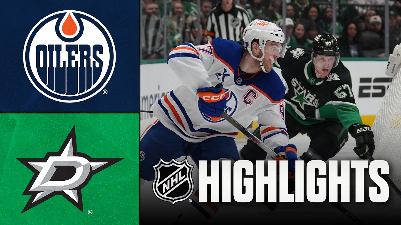 Oilers vs. Stars | NHL Highlights | March 12, 2026