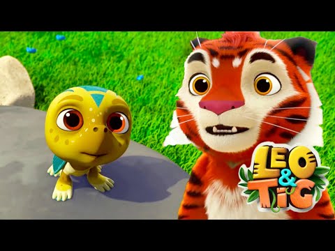 Leo and Tig 🦁 Episode 18 - New animated movie - Kedoo ToonsTV