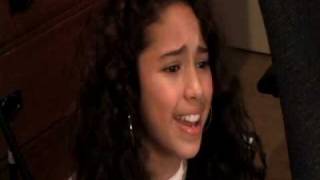 Jasmine Villegas singing,   What About Love