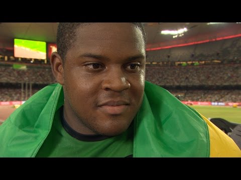 WHC 2015 Beijing - O'Dayne Richards JAM Shot Put Final Bronze