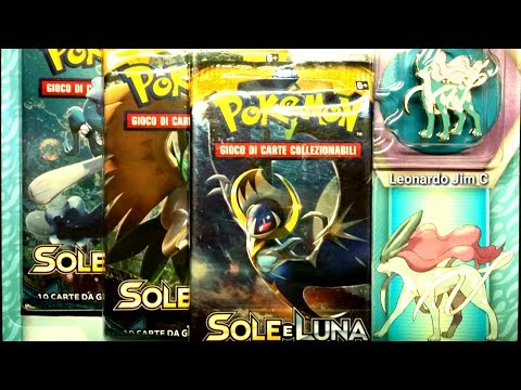 APERTURA SUICUNE PIN COLLECTION! APRO 3 PACK SOLE E LUNA! Trio Cani Leggendari Completato ;)