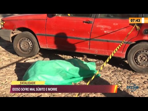 Idoso sofre mal súbito e morre ao tentar buscar ajuda em rua no bairro São Pedro 04 08 2021