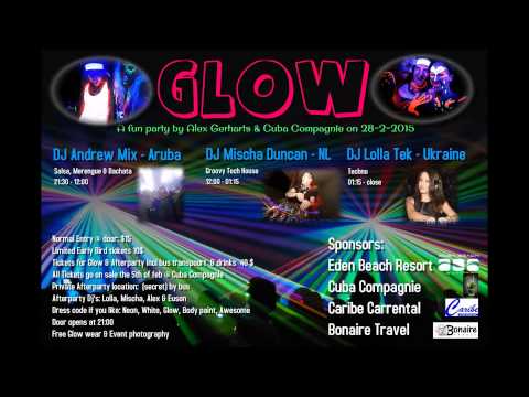 Glow Party Bonaire 28/02/2015