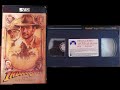 Closing To Indiana Jones And The Last Crusade 1990 Super VHS SQPB Capture