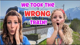 Our First Train Ride To The Beach! | Went All Wrong!