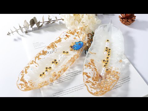 How To Make a Stylish Decorative Tray Jewelry Holder Tutorial