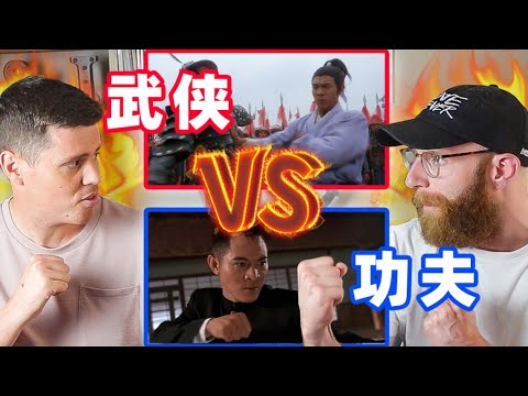 Englishmen React to Chinese Actor "Jet Li" in famous fight scenes