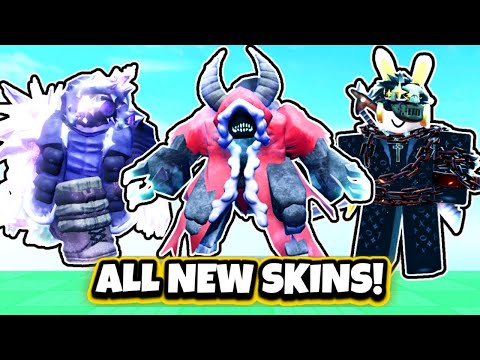 ALL NEW SKINS in FORSAKEN V3.5.6 UPDATE! (Hell's Defrost ❄️)