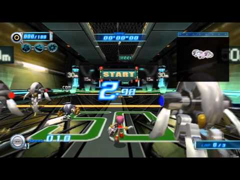 Sonic Riders: Zero Gravity - Playthrough [Part 10 - Story Mode - Babylon: MeteorTechSparkworks][ENG]