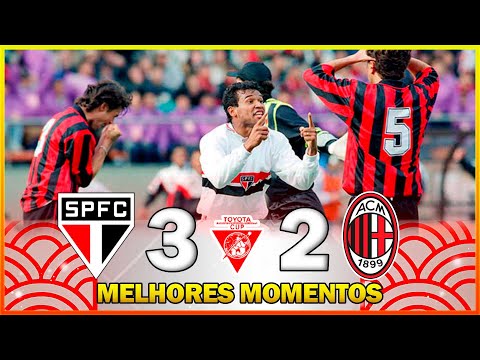 SÃO PAULO 3 X 2 MILAN ● MELHORES MOMENTOS ● MUNDIAL INTERCLUBES 1993 ● FINAL