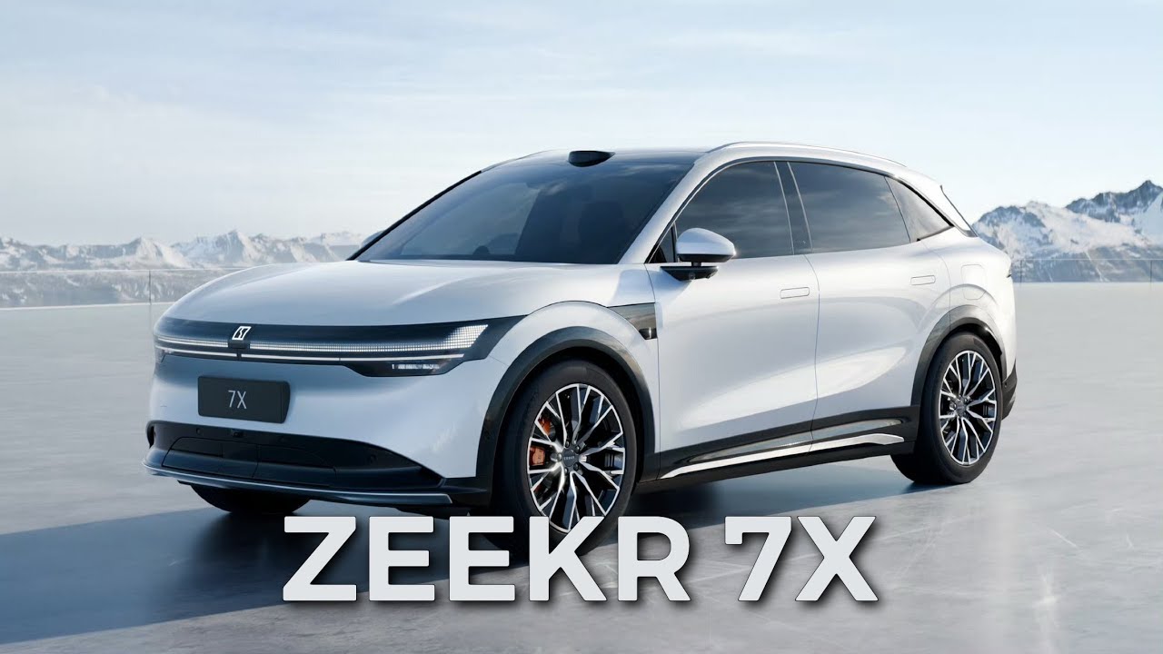 ZEEKR 7X ЭлектроКроссовер Года! #авто #китайскиеавтомобили #тестдрайвы #zeekr