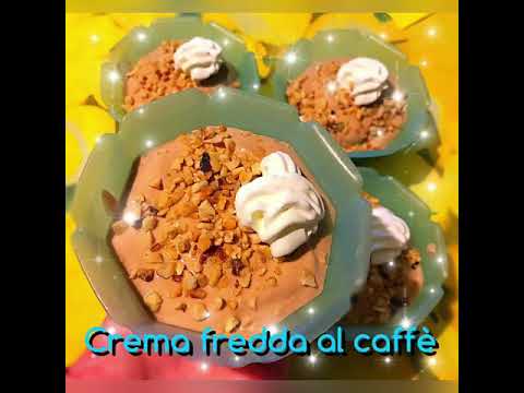 Crema Mousse al caffè ☕️, nutella e panna: fresca, veloce e gustosissima proprio come al bar❣️