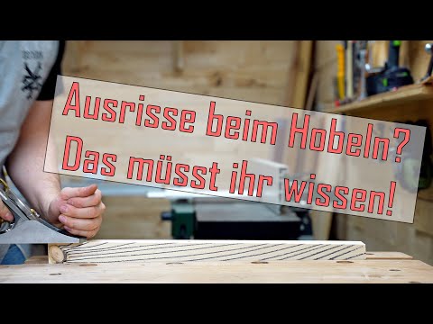 Hobel richtig einstellen - Spanbrecher, Hobelmaul und Schnittwinkel erklärt