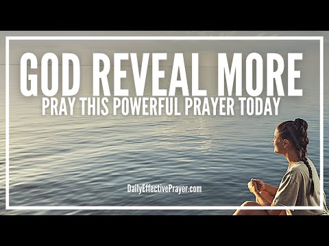 Prayer For God To Reveal His Plan For Your Life In More Detail | Divine Direction
