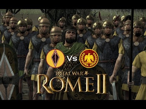 Lusitani vs Rome, Rome 2: Total War Online Battle # 417 English