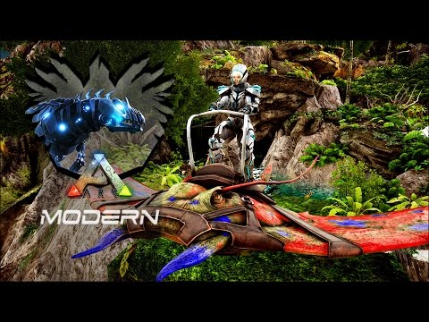 ARK Mods Ragnarok T3EP08 - Uma Manticore E Manta Voadora!