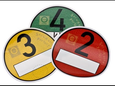 FEINSTAUBPLAKETTE ENTFERNEN - ALTE PLAKETTE ABMACHEN