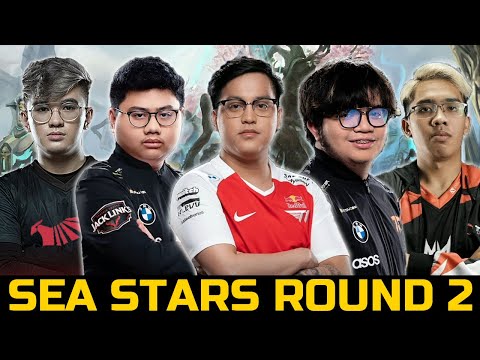 SEA STARS ROUND 2 BATTLE  - ARMEL GABBI KARL VS BDZ YOWE INYOURDREAM RAVEN DOTA 2