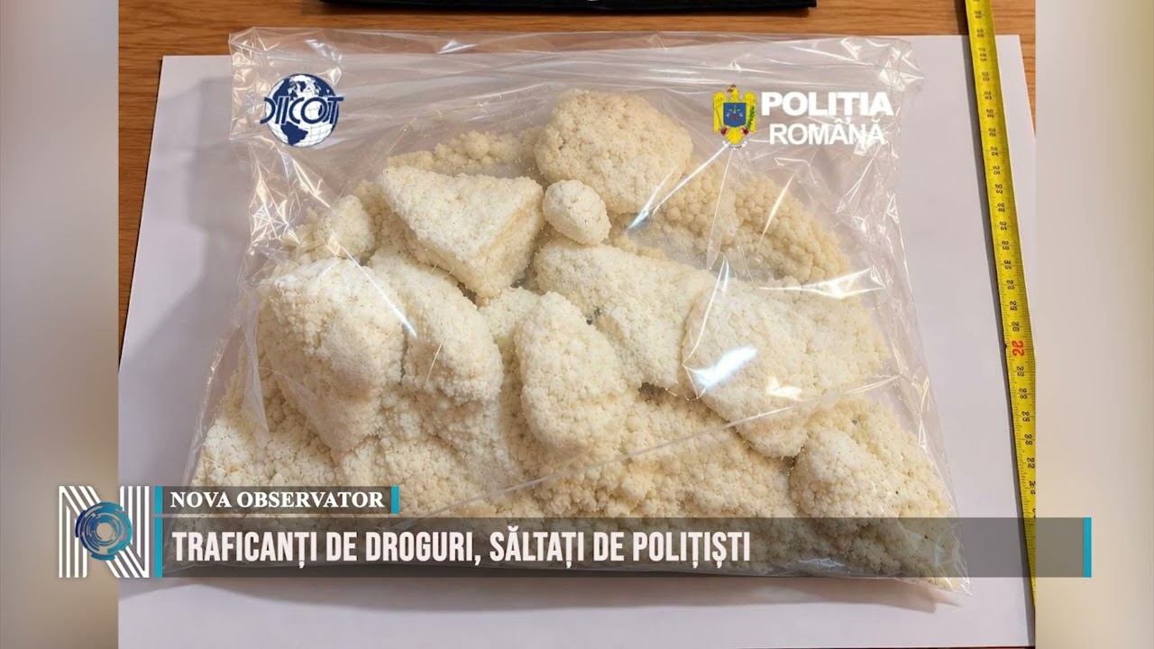 Traficanți de droguri, săltați de polițiști