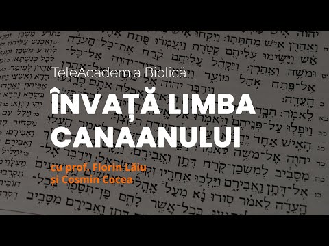 TeleAcademia Biblică Eclesiastul 3:11 s03.e01 | ProiectM