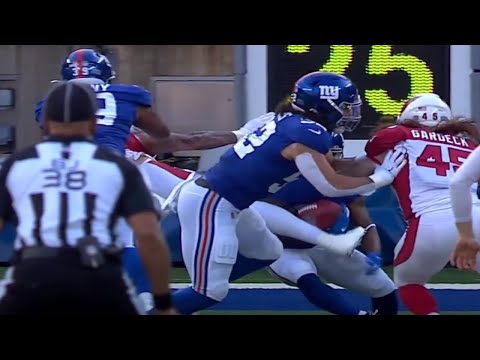 The Weirdest Forced Fumble Ever