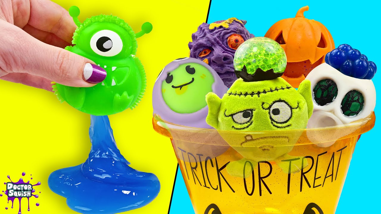 Let's Make Trick or Treat Soup with What's Inside Squishies! Doc's Playhouse