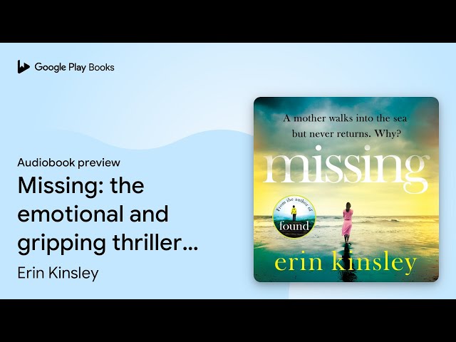 Vídeo relacionado con Missing: the emotional and gripping thriller from the bestselling author of FOUND (English Edition)
