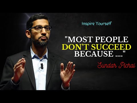 Most Eye Opening Speech of Sundar Pichai - Every STUDENT Must Watch This