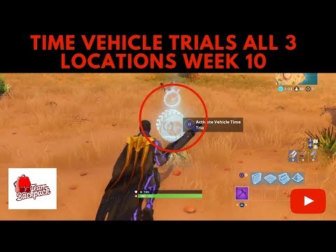 Complete Vehicle Time Trials All 3 Locations Week 10 Season 6 Challenges