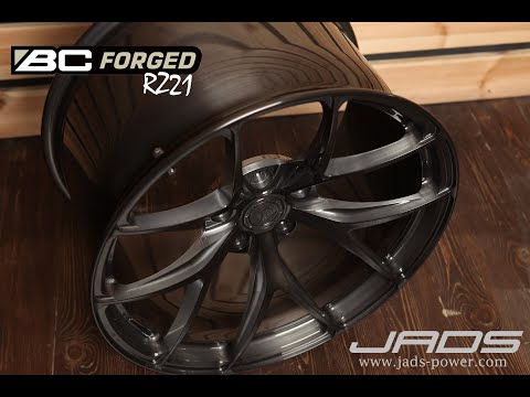 BC Forged RZ21 Dark Brushed Black