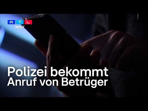 Betrüger ruft bei der Polizei an - da hat er die Rechnung ohne die Beamten gemacht | RTL WEST