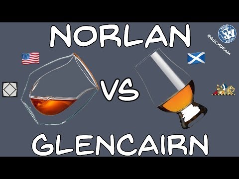 Norlan Whisky Glass VS Glencairn Whisky Glass