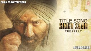 Singh Saab the Great Full Song (Audio)  Sunny Deol