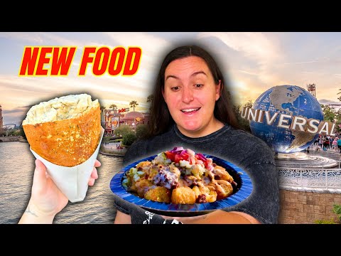 I Tried The Best NEW Food at Universal!