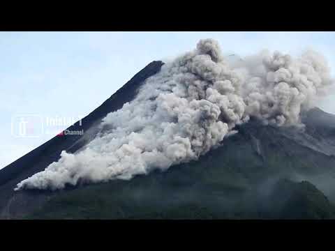 Indonesia's Mount Merapi volcano erupts, spews clouds of ash