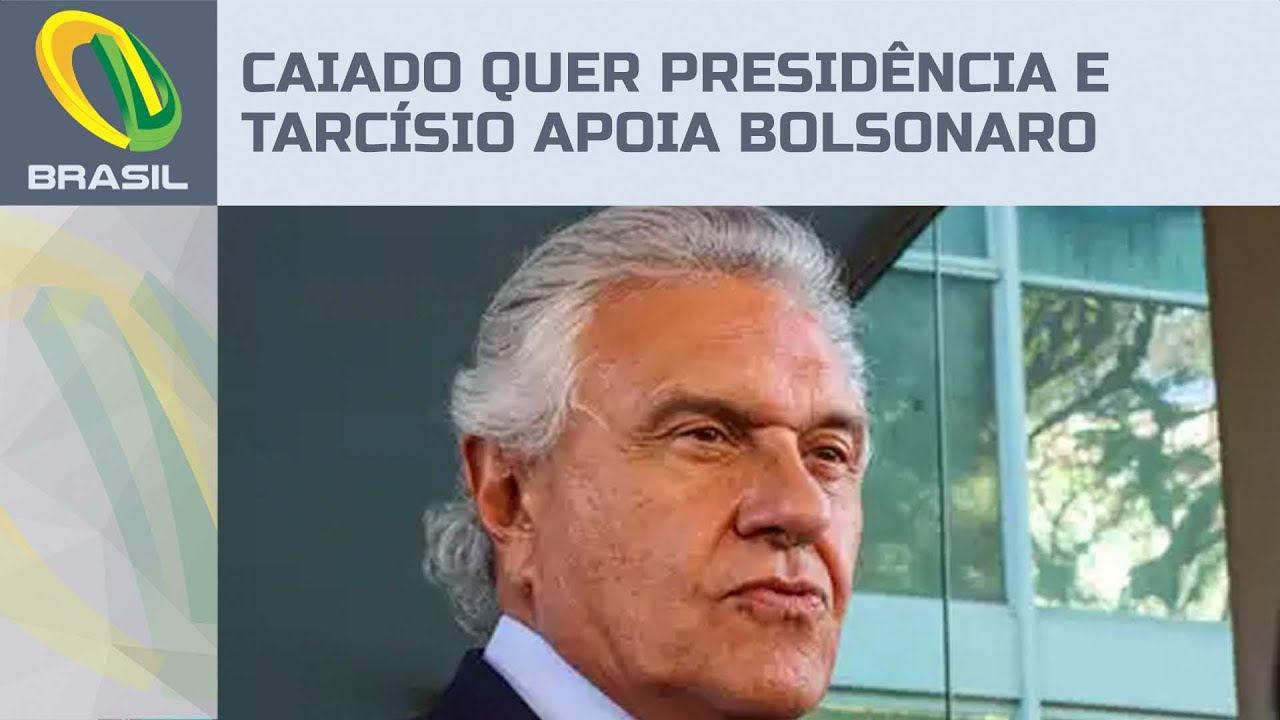 Ronaldo Caiado reforça candidatura para Presidência e Tarcísio diz estar ao lado de Bolsonaro