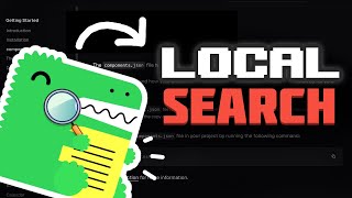 How to Add local Search to Docusaurous