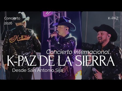 K-PAZ DE LA SIERRA Concierto, en San Antonio Sija Totonicapán , 8 Julio 2026