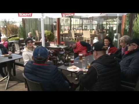 Taras grillowy w Hotelu Pałacyk