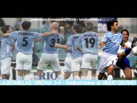 Lazio-Verona 5-4 - Radiocronaca di Giulio Delfino (21/4/2002) da Tutto il calcio minuto per minuto