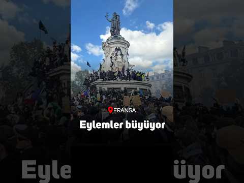 Fransa'da ülke çapında eylemler büyüyor: Sarı Yelekliler ve çiftçiler öğrencilerle yan yana