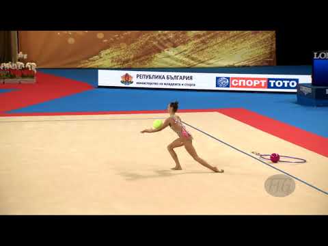 ZACREVSCHI Anastasia (MDA) - 2018 Rhythmic Worlds, Sofia (BUL) - Qualifications Ball