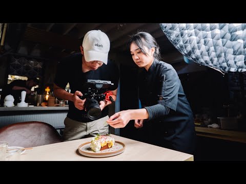 How to film CINEMATIC REELS for restaurants | Client Job Shadow (Sony A7siii)