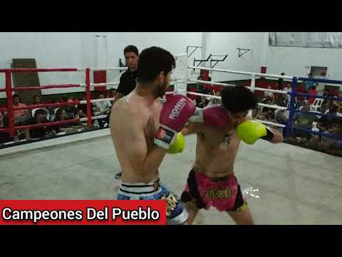 🥊Marcos Reyes Vs Pablo Coria - KICKBOXING - SEMI PRO - Campeones Del Pueblo - Siempre Humilde - CDP