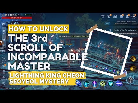 MIR4 How to Unlock the 3rd Scroll of Incomparable Master Mystery Quest - Fast and Complete Guide